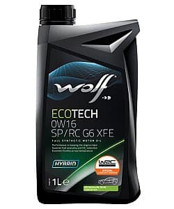 Ulei motor Wolfoil ECOTECH G6 XFE 0W16 1l