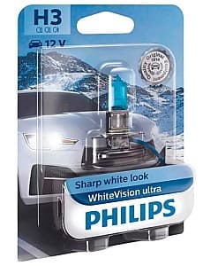 Lampa auto Philips White Vision Ultra +60% BL (12336WVUB1)