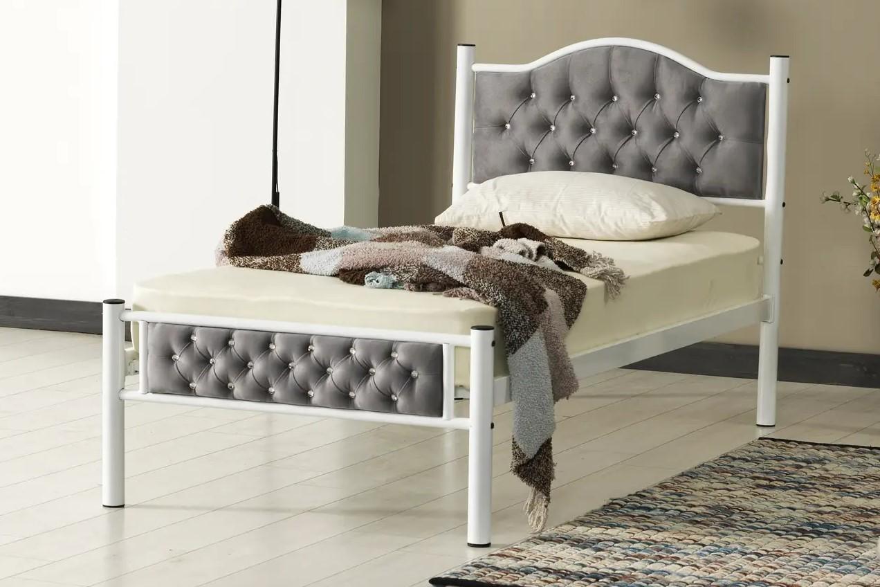 Детская кровать MG-Plus Milan 90x200 Серый