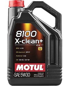 Ulei motor Motul 8100 X-CLEAN+ 5W30 5l