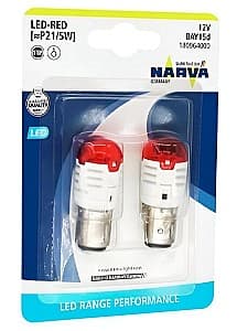 Lampa auto Narva P21/5 REDBAY15D (2 buc.)