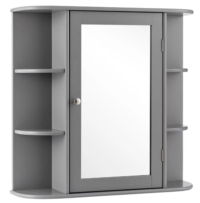 Dulap de baie Costway JV10446GR Gri