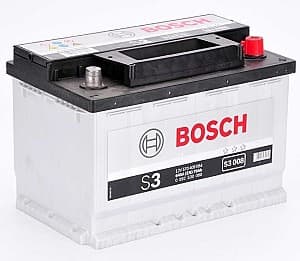 Аккумулятор Bosch S3 12V 70AH 640EN (0 092 S30 080)