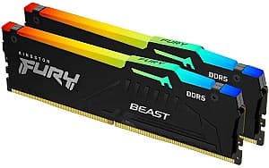 Memorie operativa RAM Kingston FURY Beast RGB 16GB (KF560C30BBEAK2-16)