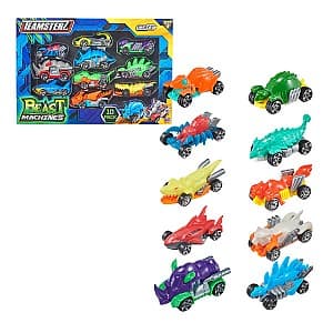 Set de jucarii HTI Set de 10 mașini metal Teamsterz B/M 1417435