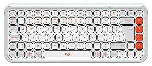 Клавиатурa Logitech POP ICON White/Orange