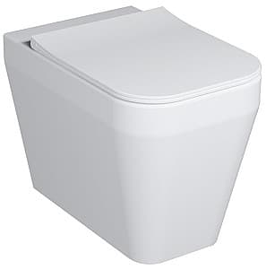 Vas WC QuarterBath Crossgrand Rimless Alb