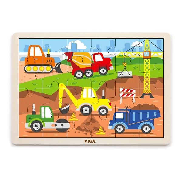 Puzzle VIGA Vehicule de construcție