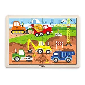 Puzzle VIGA Vehicule de construcție