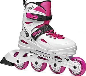 Role copii Rollerblade  Fury Combo White/Pink