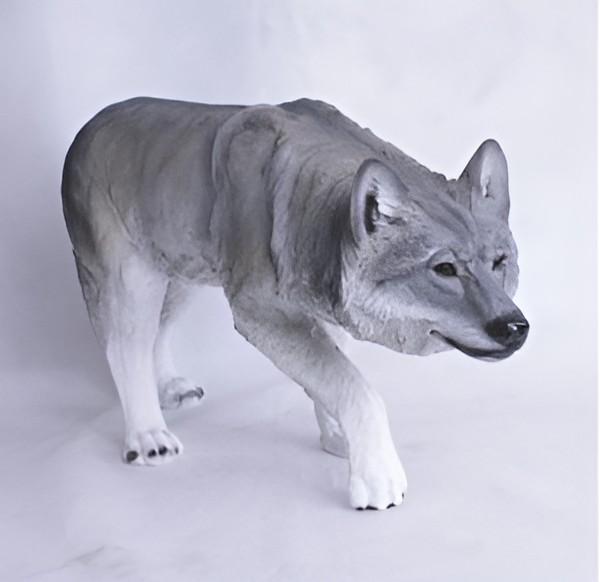 Decor pentru gradina Figuren Discounter Lup z2885/41