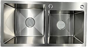 Раковина на кухню Backer Duo2 750-400J INOX