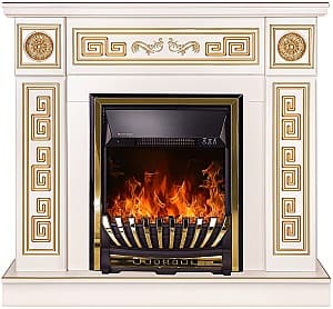 Камин электрический ArtFlame Versailles gold & Meridian