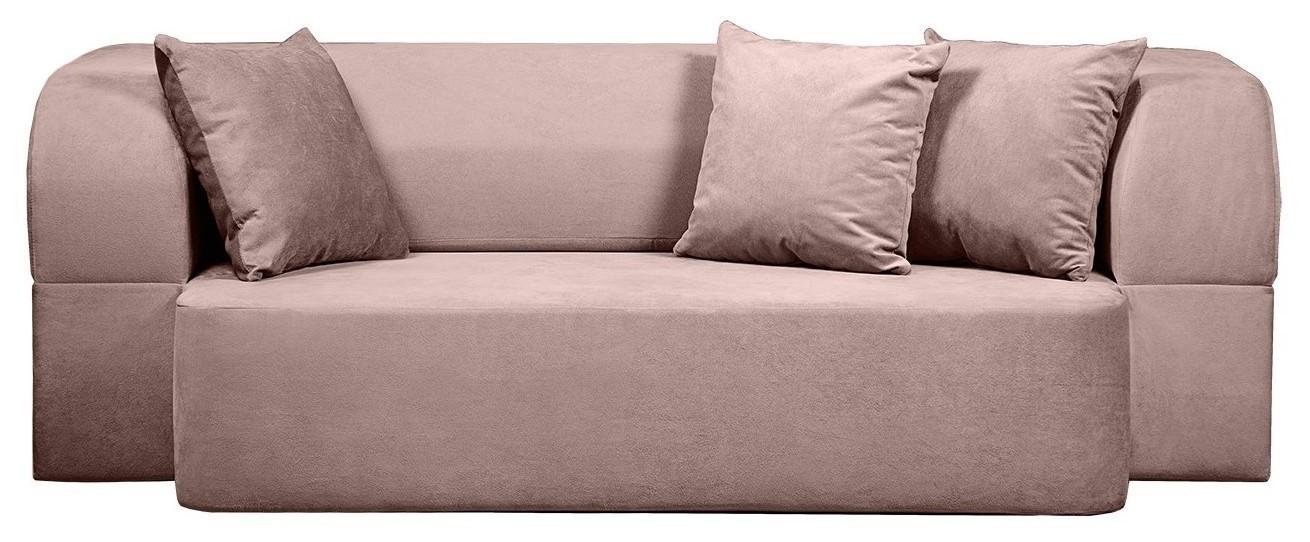 Canapea transformabila Edka Meteor 180x140x40 M19 Roz Pudrat