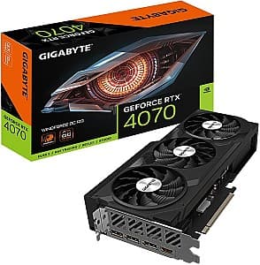 Placa video Gigabyte GeForce RTX 4070 WINDFORCE OC 12G