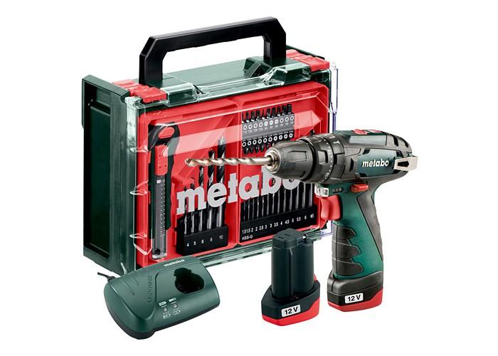 Masina de gaurit METABO PowerMaxx SB Basic Set (600385710)