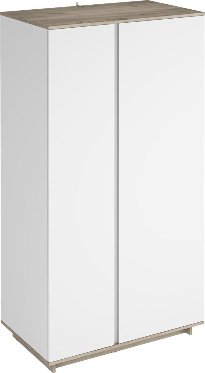 Dulap MG-Plus Concept 100 CT24 Stejar Kraft Gri/Nimfeya Alb