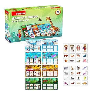  Puedo Bingo: Habitatul animalelor