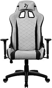 Fotoliu gaming AROZZI Avanti Soft Fabric Light Grey