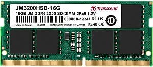 Оперативная память Transcend 16GB DDR4-3200MHz (JM3200HSB-16G)