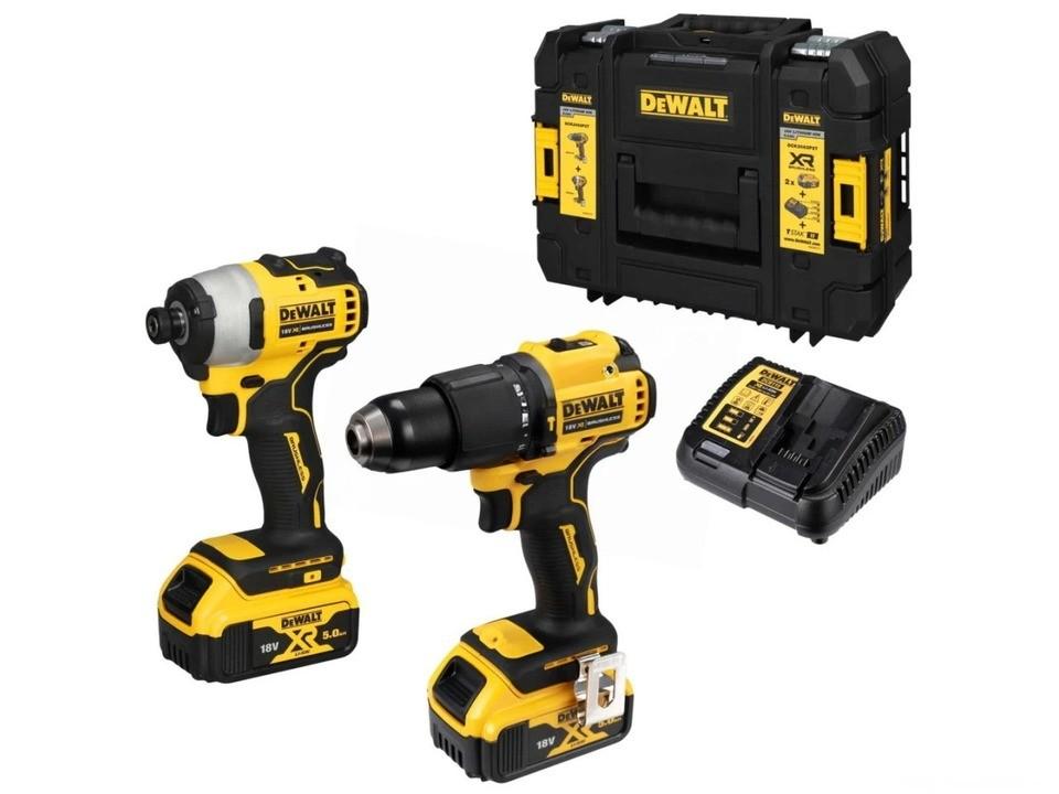 Set de scule electrice Dewalt DCK2062P2T-QW