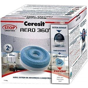 Dezumidificator de aer Ceresit 6756 Rezerva Neutral 2 x 450g