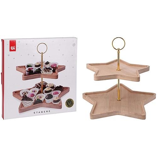 Фруктовница EH с 2 уровнями Звезда