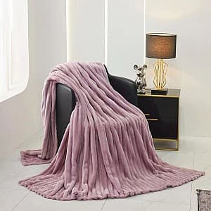 Cuvertura Relaxe Home Striped Fleece 200x230 cm Powder