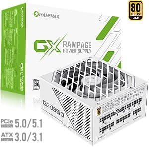 Блок питания GAMEMAX GX-850 PRO 850W White