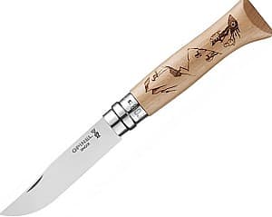 Cutit Opinel Stainless Steel Engraving Hiking