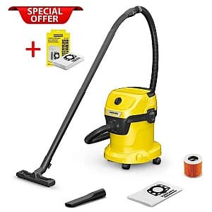 Пылесос KARCHER WD 3 V-15/4/20 (1.628-104.0)+Фильтр-мешок