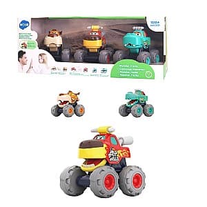 Masina jucarie Hola Toys Set de Camioane Monster Trucks