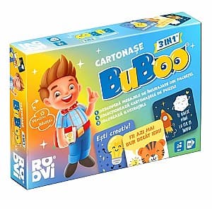 Настольная игра Toys outlet Карточки Buboo 3 в 1 для мальчиков, на рум.