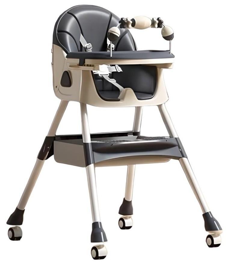Scaun reglabil pe inaltime de masa 4Play Transformer Grey