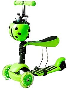 Trotineta 4Play Lady Bug Green