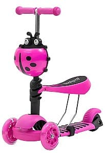 Trotineta 4Play Lady Bug Pink