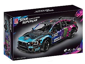 Constructor Jie Star Masina cu RC 1:8 Racing multicolora