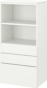 Детский комод IKEA Smastad/Platsa 3 ящика 60x42x123 Белый