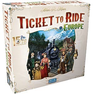 Настольная игра VLM 15-я годовщина Ticket To Ride (eng)