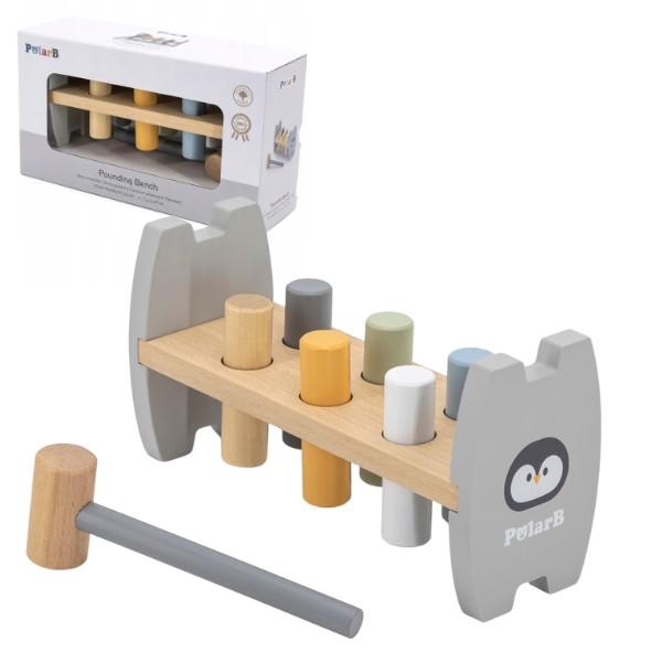 Сортер PolarB Игрушка дятел пингвин