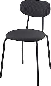 Scaun fier IKEA Ostano/Remmarn Negru/Gri Inchis