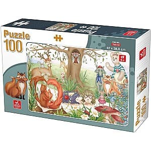 Puzzle Toys outlet Animale din pădure