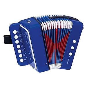 Jucarie muzicala Bino Acordeon albastru 86584