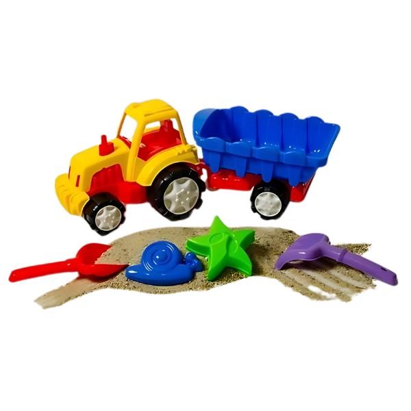 Set de jucării pentru nisip Burak Toys Tractor Costinești