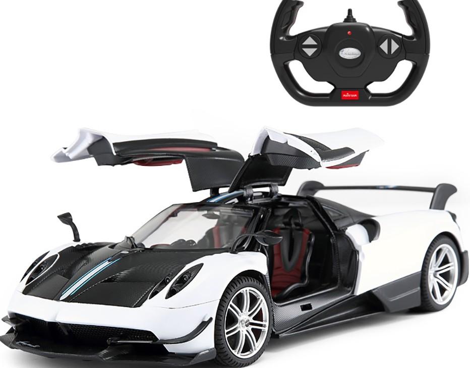 Игрушка на пульте управления Rastar 1:14 Pagani Huayra BC White
