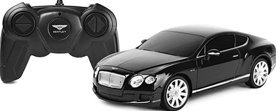 Игрушка на пульте управления Rastar 1:24 Bentley Confinental GT Black