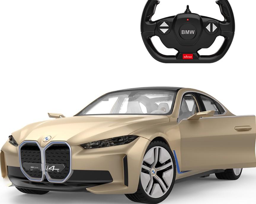 Jucarie teleghidata Rastar 1:14 BMW i4 Concept Gold