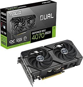 Placa video gaming Asus GeForce RTX4070 SUPER (DUAL-RTX4070S-O12G-EVO)