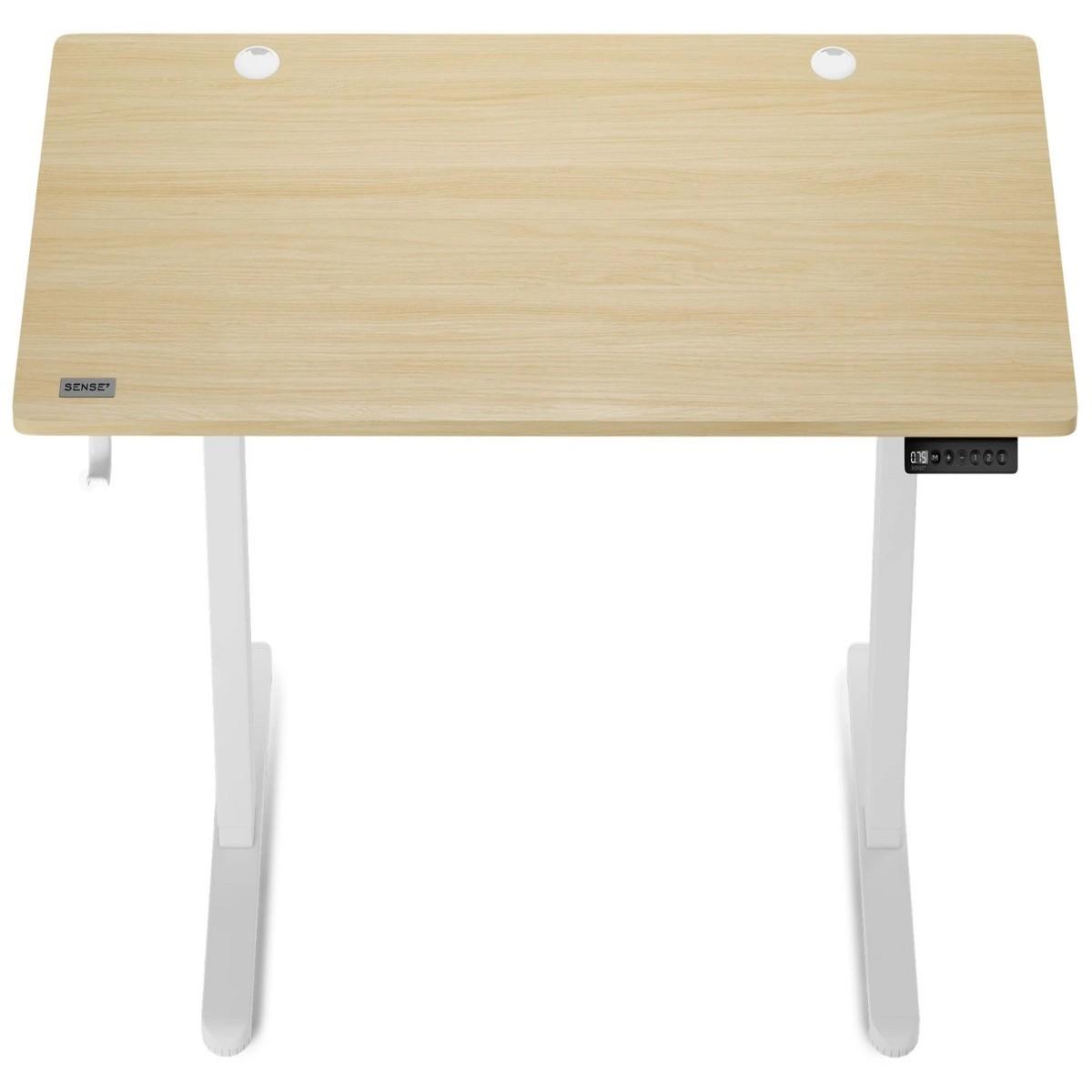 Masa de birou SENSE7 Nojo 120x60 White Pine