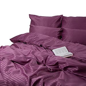 Lenjerie de pat TEP Stripe Satin 200x220 cm Sorbet